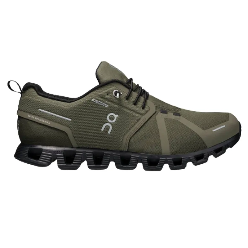 On Cloud 5 Waterproof Men's Shoes in Olive/Black
